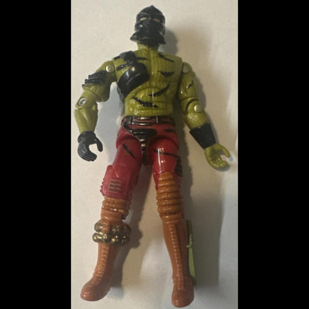 1989 GI Joe Cobra Darklon 3.75" inch action figure #1